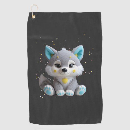 Serviette De Golf bon chien (Devant)