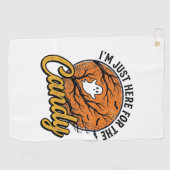 Serviette De Golf Bonbons Halloween Fantôme Conception Vectorielle V (Horizontal)