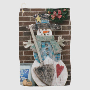 Serviette De Golf Bonhomme de neige