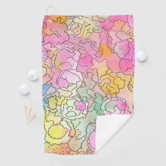 Serviette De Golf Bonne journée (En situation)