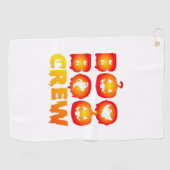 Serviette De Golf Boo Boo Crew T-Shirt surdimensionné (Horizontal)