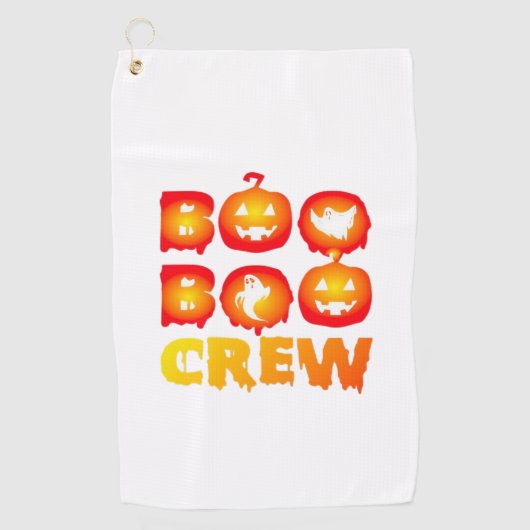 Serviette De Golf Boo Boo Crew T-Shirt surdimensionné (Devant)