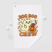 Serviette De Golf Boo Boo Infirmière d'équipage Funny Halloween Infi (En situation)