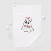 Serviette De Golf BOO CREW Ghost Nurse Funny Halloween Essentiel (En situation)