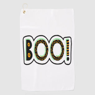 Serviette De Golf BOO Halloween