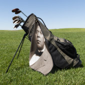 Serviette De Golf Booker Washington : African American Educator (Vert)