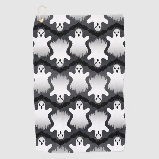 Serviette De Golf Boos and Bats (Devant)