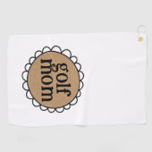 Serviette De Golf Bord à bascule MOM GOLF personnalisé (Horizontal)