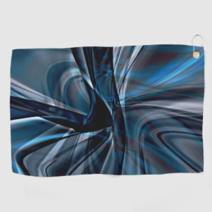 Serviette De Golf Bords torsadés foncés polis superposés