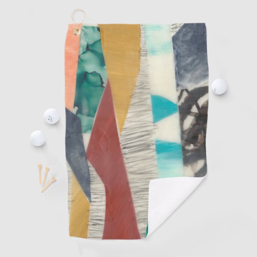 Serviette De Golf Bordure couleur II (En situation)