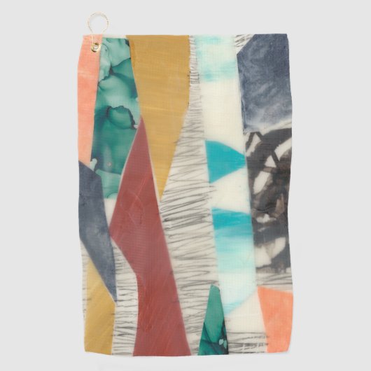 Serviette De Golf Bordure couleur II (Devant)