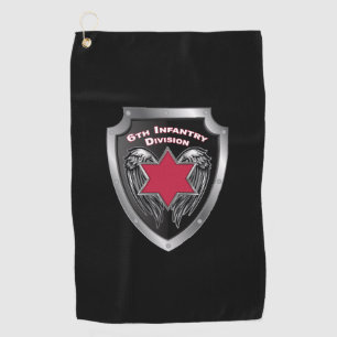 Serviette De Golf Bouclier de la 6e division d'infanterie « Sight Se