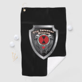 Serviette De Golf Bouclier de la 7e division d'infanterie « Division (En situation)