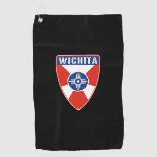 Serviette De Golf Bouclier Wichita Kansas