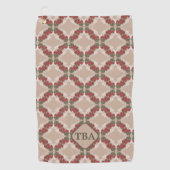 Serviette de golf Bougainvillea (Devant)