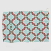 Serviette de golf Bougainvillea (Horizontal)