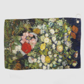 Serviette De Golf Bouquet de fleurs dans un vase de Vincent Van Gogh (Horizontal)