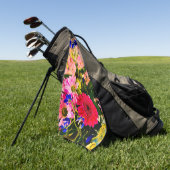 Serviette De Golf Bouquet Floral Bouquet Golf Balls (Vert)