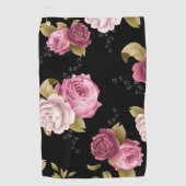 Serviette De Golf Bouquets de Roses 3 (Devant)