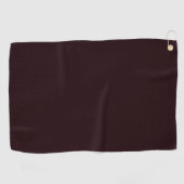 Serviette De Golf Bourgogne foncée | Bourgogne (Horizontal)