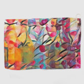 Serviette De Golf Bouteilles colorées (Horizontal)