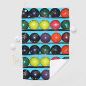 Serviette De Golf Bowling Blitz (En situation)