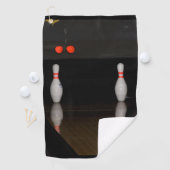 Serviette De Golf Bowling Golf Towel (En situation)