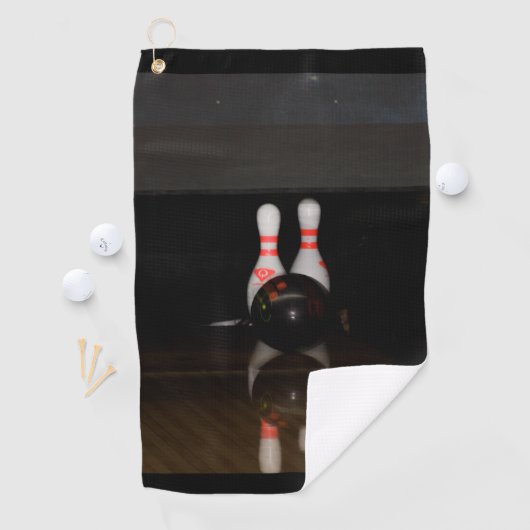 Serviette De Golf Bowling Golf Towel (En situation)