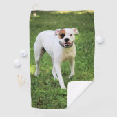 Serviette De Golf Boxer (En situation)