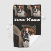 Serviette De Golf Boxer (En situation)