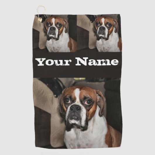 Serviette De Golf Boxer (Devant)