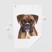 Serviette De Golf Boxer (En situation)