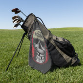 Serviette De Golf Boxer Fight Club Skeleton Boxer Gym (Vert)