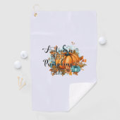 Serviette De Golf Breeze d'automne, Citrouilles S'il vous plaît - Co (En situation)