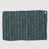 Serviette De Golf briques de pierre sans couture mur vert couleurs l (Horizontal)