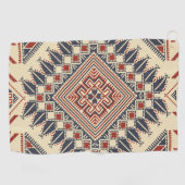 Serviette De Golf Broderie palestinienne traditionnelle (Horizontal)