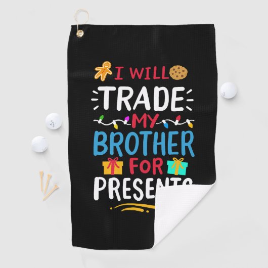 Serviette De Golf Brother Christmas (En situation)