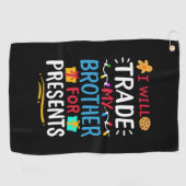 Serviette De Golf Brother Christmas (Horizontal)