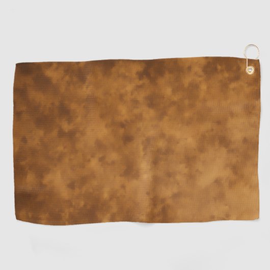 Serviette De Golf Brown Golf Towel – Soft, Absorbent & Durable (Horizontal)