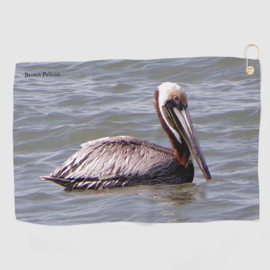 Serviette de golf Brown Pelican (Horizontal)