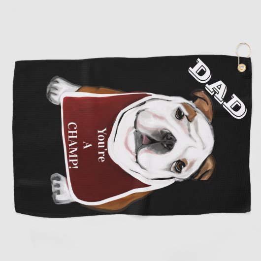 SERVIETTE DE GOLF BULLDOG (Horizontal)