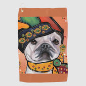 Serviette De Golf Bulldog (Devant)