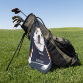 SERVIETTE DE GOLF BULLDOG  (Vert)