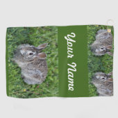 Serviette De Golf Bunny Hoppy (Horizontal)