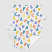 Serviette De Golf Butterfly Art Ideas (En situation)