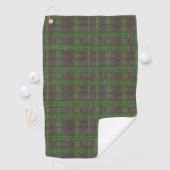 Serviette De Golf Cabin Forest Green Tartan (En situation)