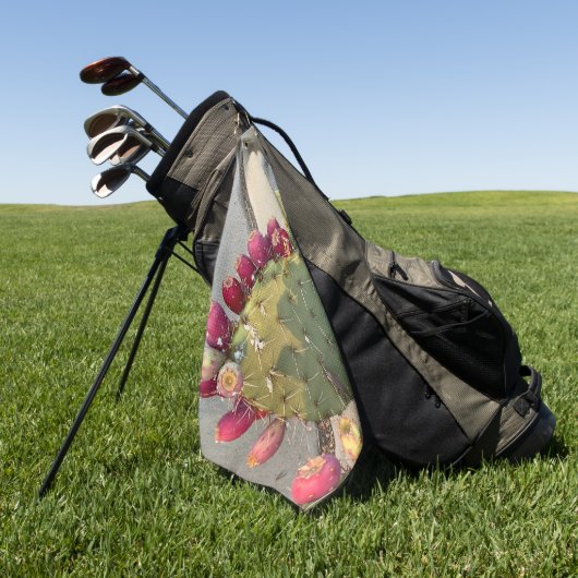 Serviette De Golf 🌵 Cactus Et Fruits (Vert)