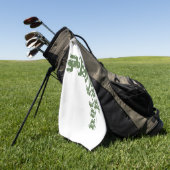 Serviette De Golf Cactus Pas un gros cactus drôle dire (Vert)