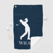 Serviette De Golf Cadeau de Fête des pères parfait pour les amateurs (En situation)