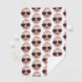 Serviette De Golf Cadeau de golf personnalisé cadeau pour papa avec  (En situation)